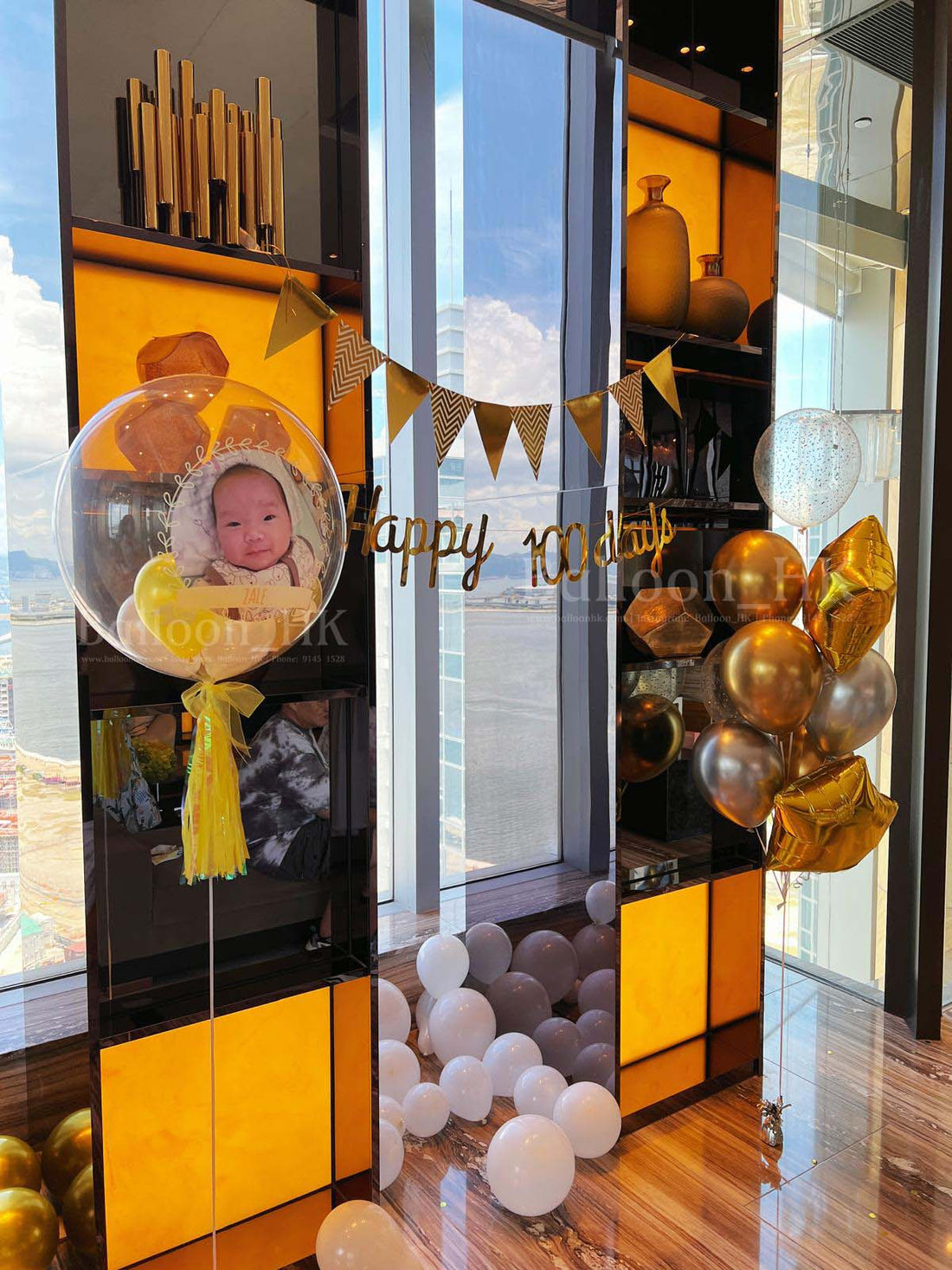 百日宴氣球 ｜100 Days balloon | BalloonHK