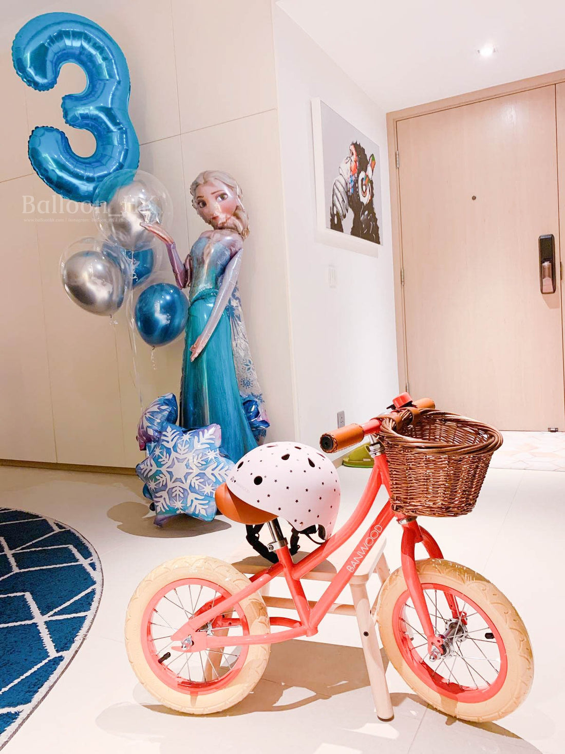 藍色氣球｜數字氣球｜錫紙氣球 | Balloon HK  