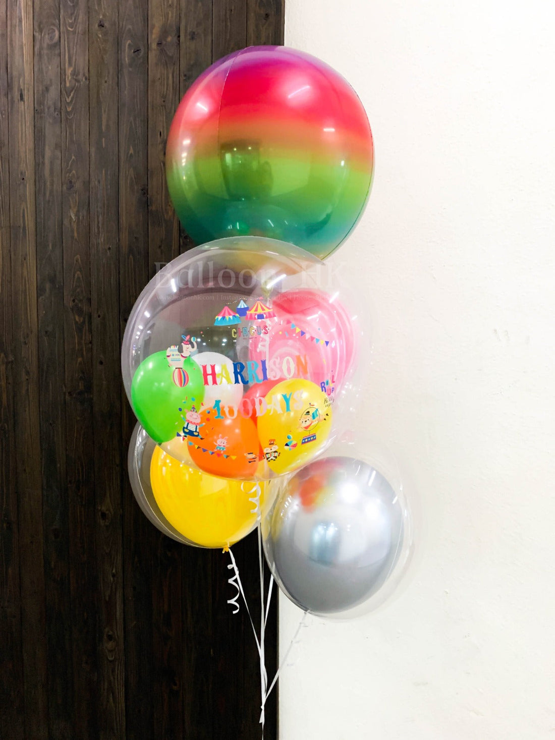 馬戲團主題氣球束 1