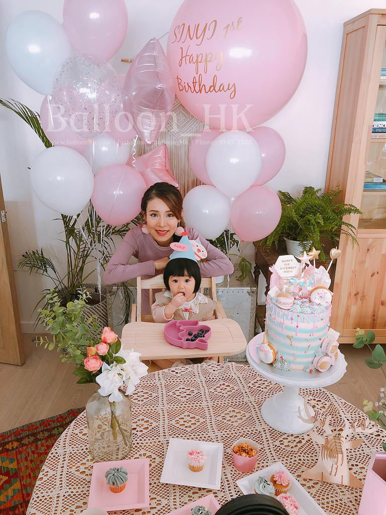 BB生日氣球 ｜1歲生日氣球｜ Baby balloon | BalloonHK 