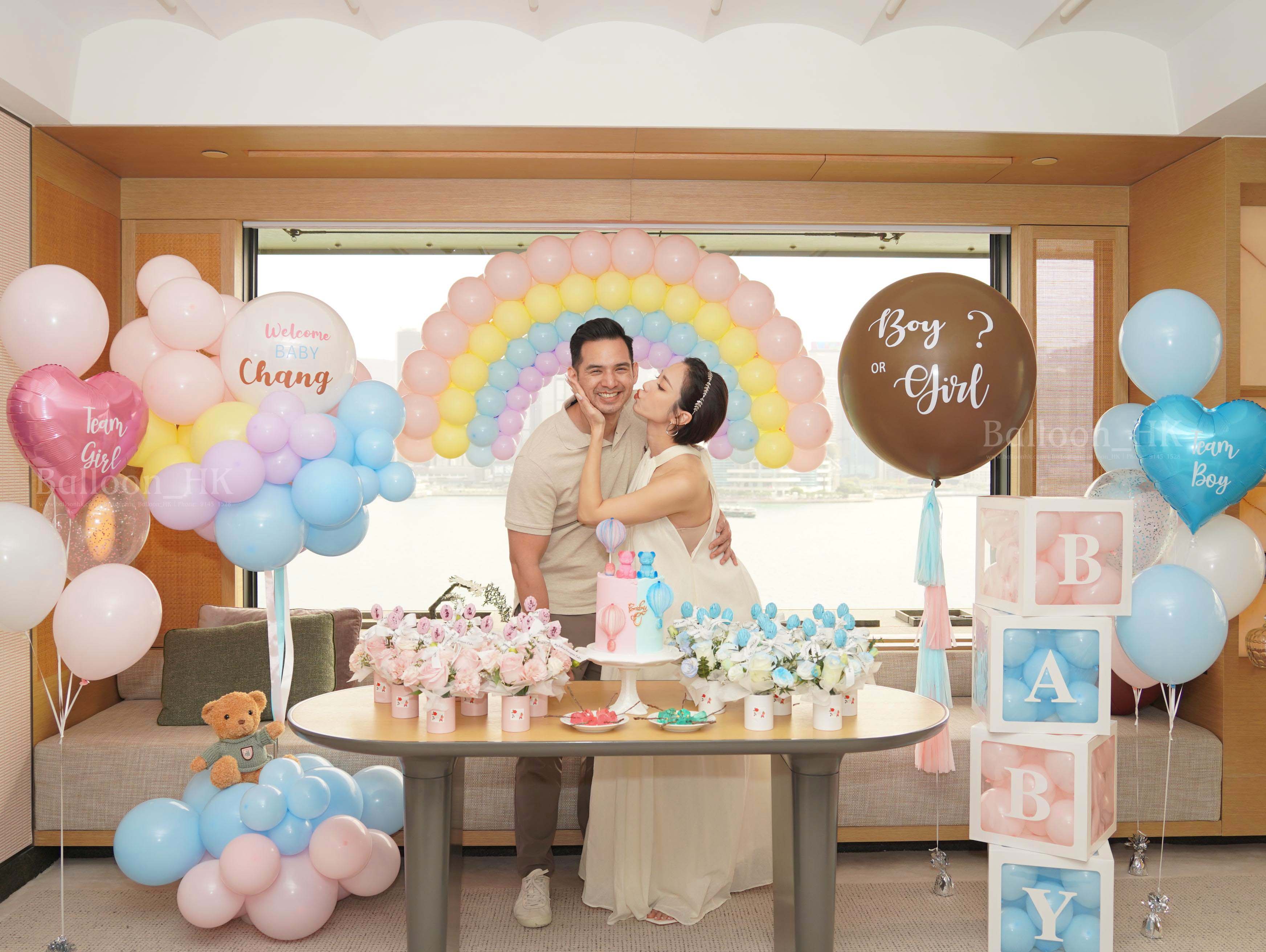 Gender Reveal party  Balloon 王君馨 BALLOONHK