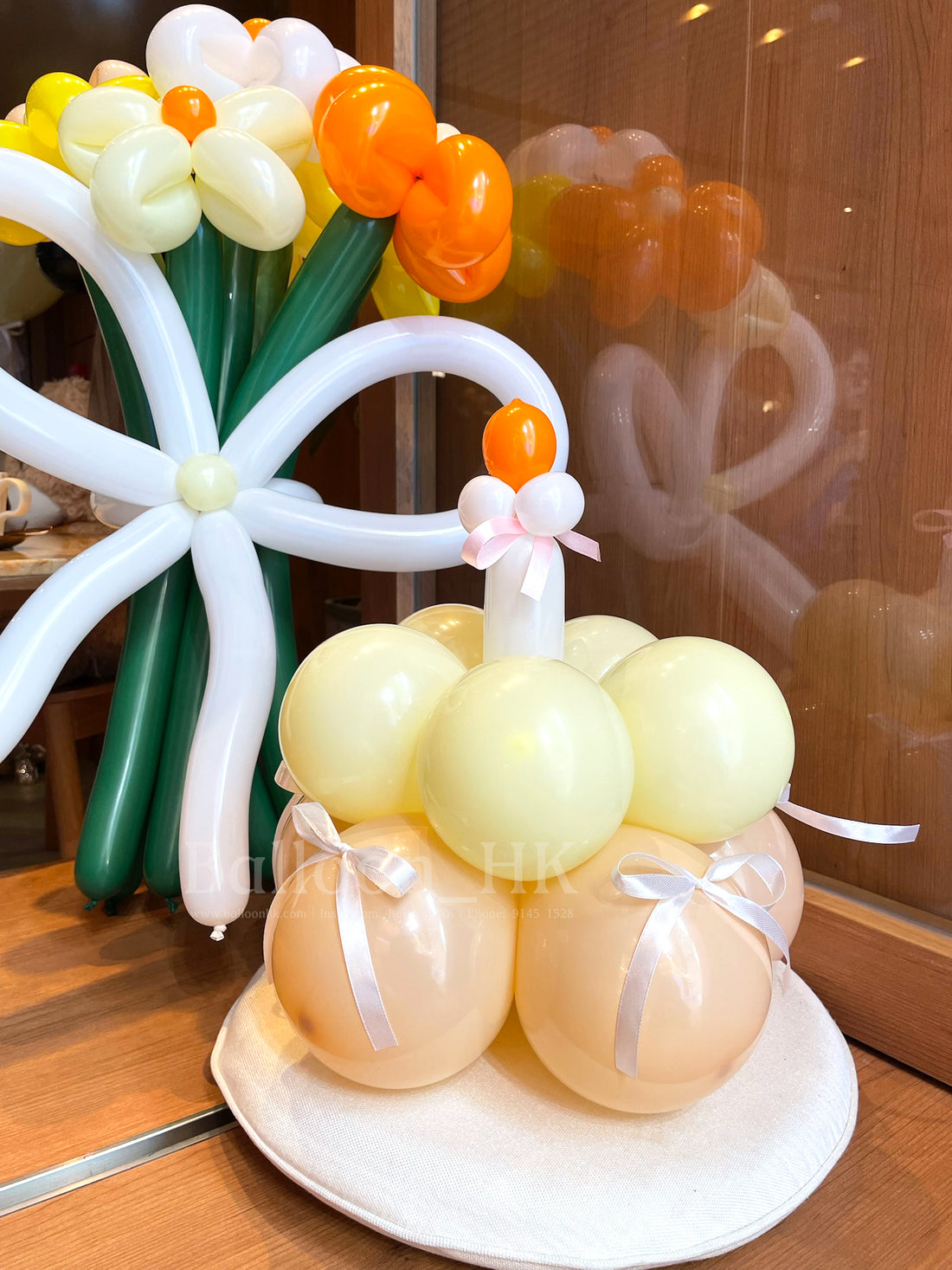 蛋糕造型氣球｜蛋糕氣球帽子｜生日蛋糕禮物盒 | BalloonHK