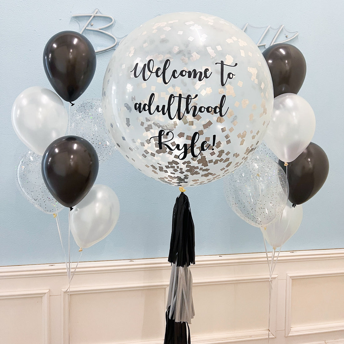 Balloon HK | 生日氣球 | 型格黑主題