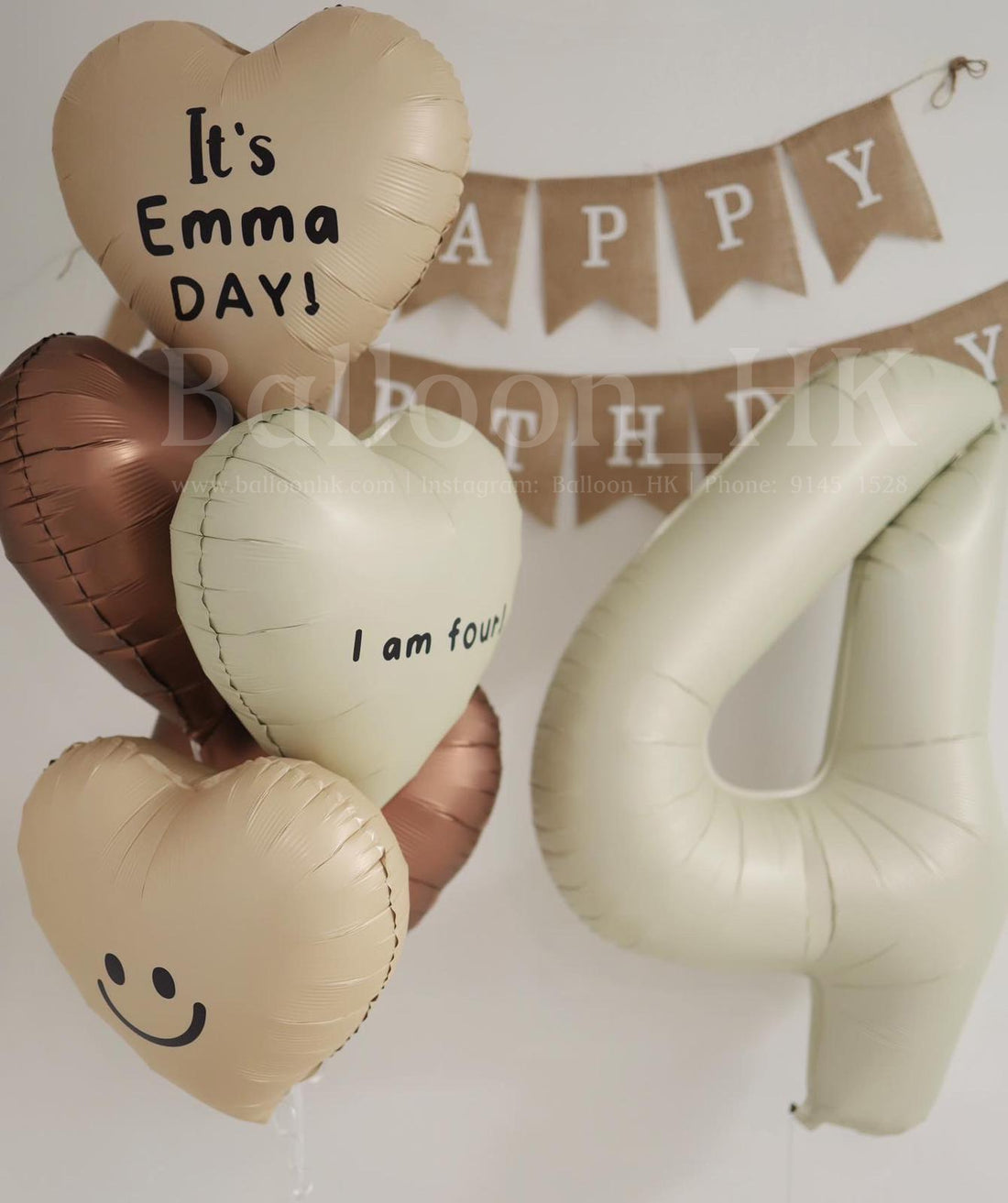 兒童生日氣球｜生日派對｜Party佈置｜BalloonHK