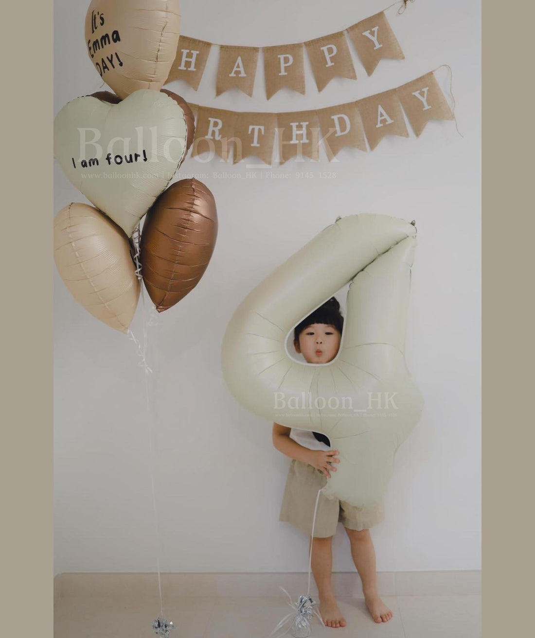 兒童生日氣球｜生日派對｜Party佈置｜Balloon HK