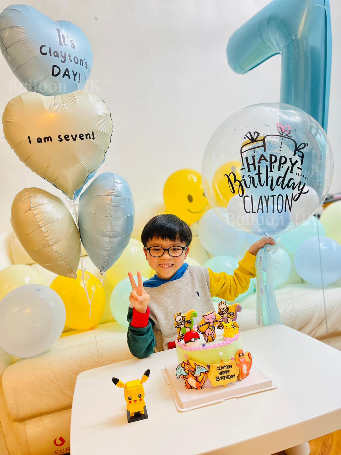 兒童生日氣球｜生日派對｜Party佈置｜BalloonHK