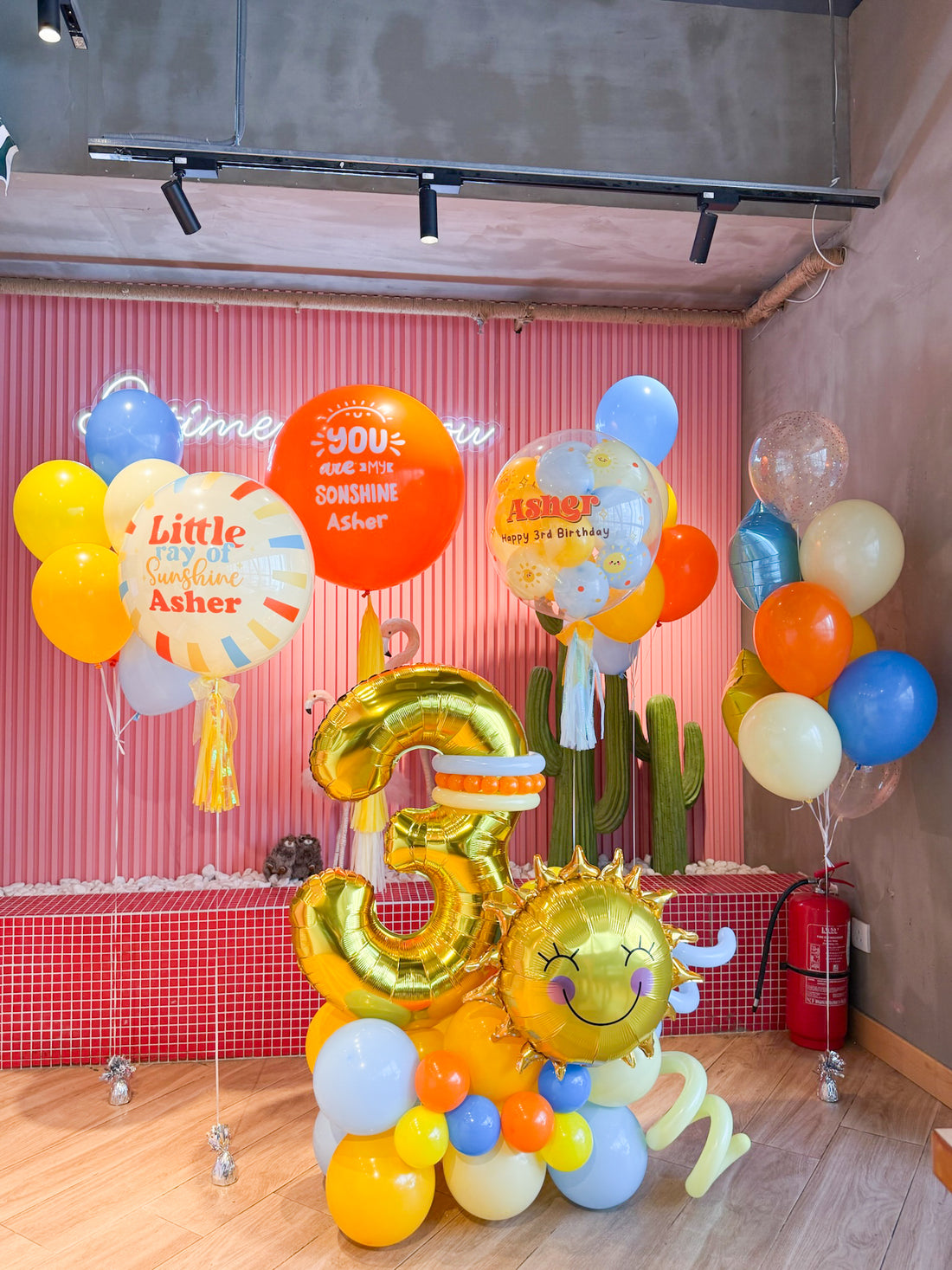 男仔生日氣球｜生日派對｜Party佈置｜BalloonHK