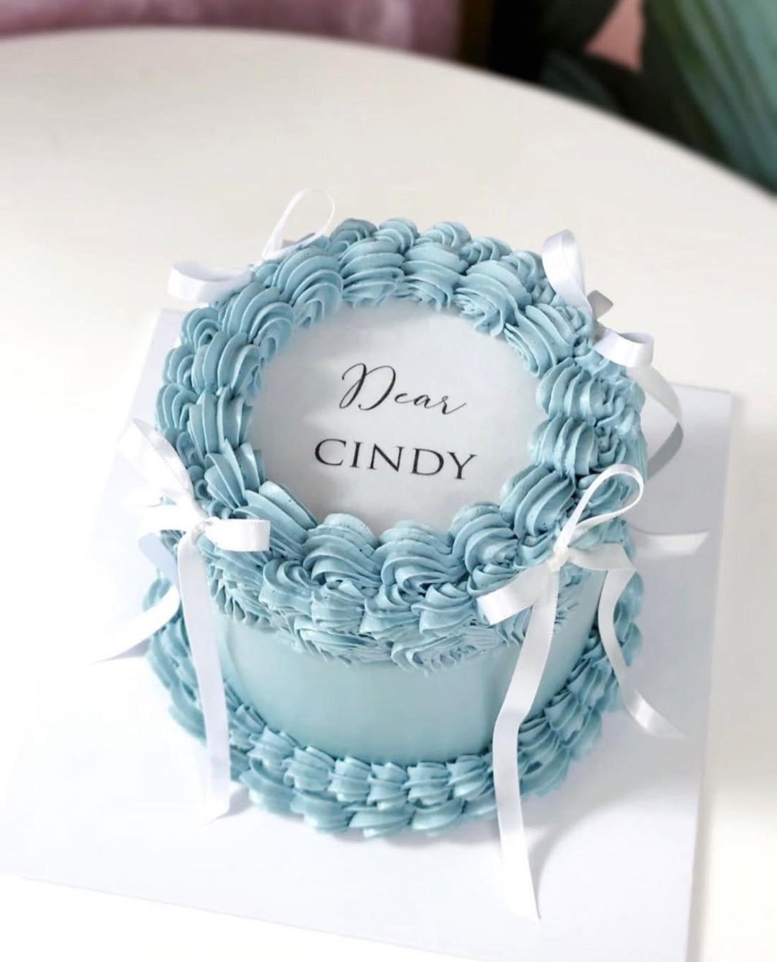 圓形火焰蛋糕｜生日蛋糕｜蝴蝶結蛋糕｜Balloon HK