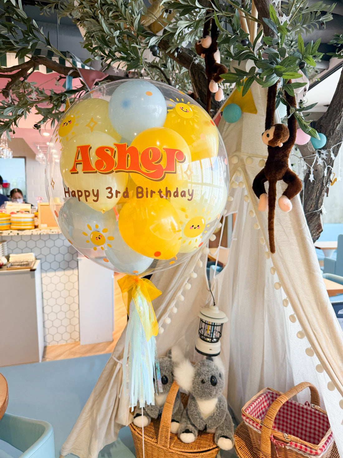 水晶波中波｜ Message氣球｜生日氣球｜ BALLOON HK 氣球專門店