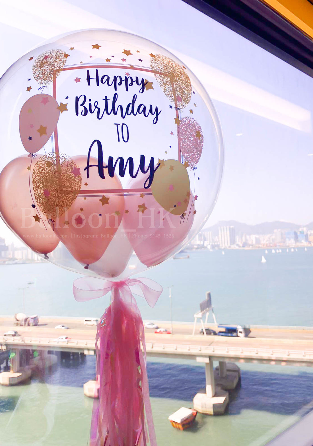 水晶波中波｜小氣球｜生日氣球｜BALLOON HK 氣球專門店