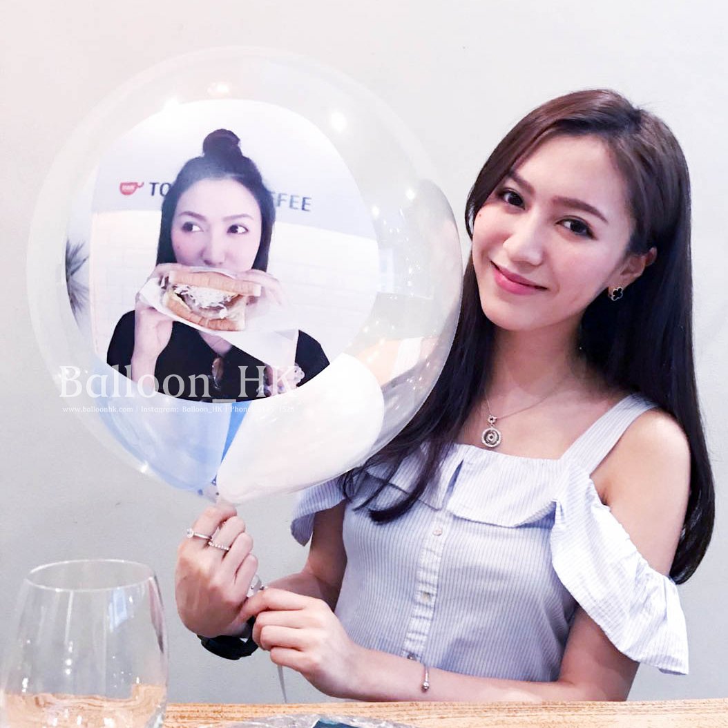 水晶波中波｜相片氣球｜小氣球｜BALLOON HK 氣球專門店