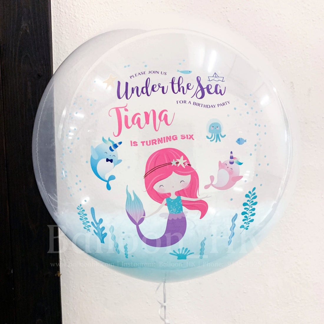 兒童生日氣球｜生日派對｜Message氣球｜Balloon HK