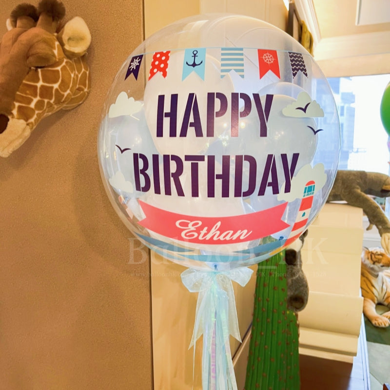 水晶波中波｜ Message氣球｜生日氣球｜ BALLOON HK 氣球專門店