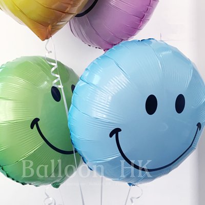 笑哈哈氣球 ｜氫氣球｜氦氣球｜錫紙氣球| BalloonHK 