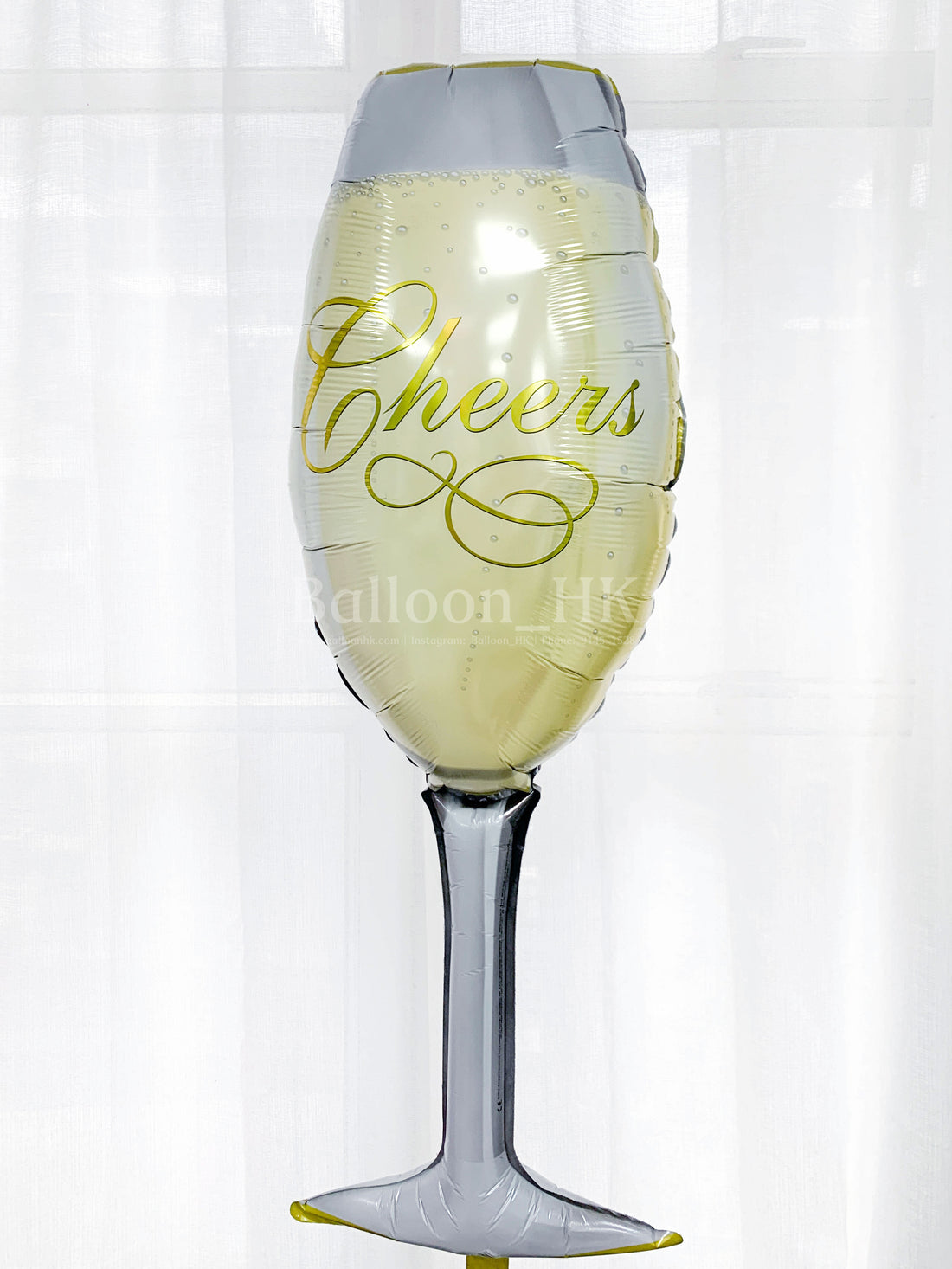 Cheers 酒杯氣球 ｜氫氣球｜錫紙氣球| Balloon HK 