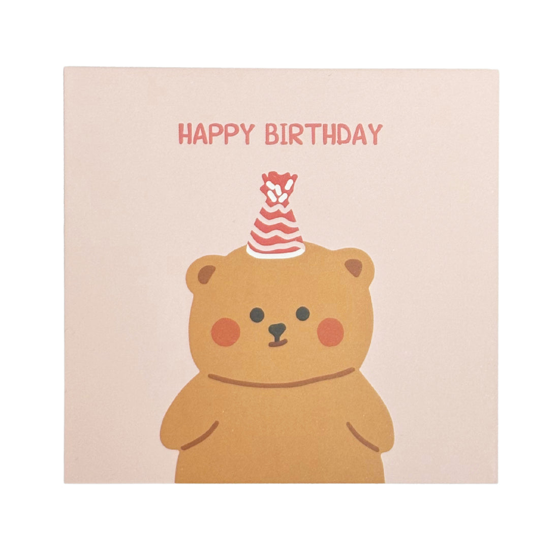 心意卡-HBD-Bear with Hat