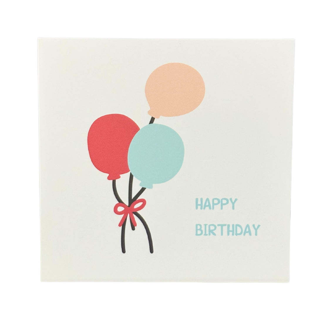 心意卡-HBD-Pastel Balloon