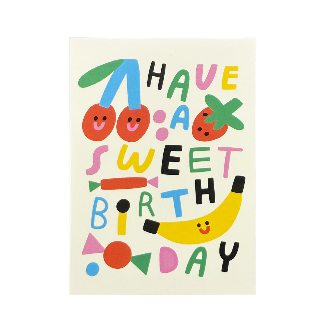 心意卡-HBD-Sweet BDay Banana