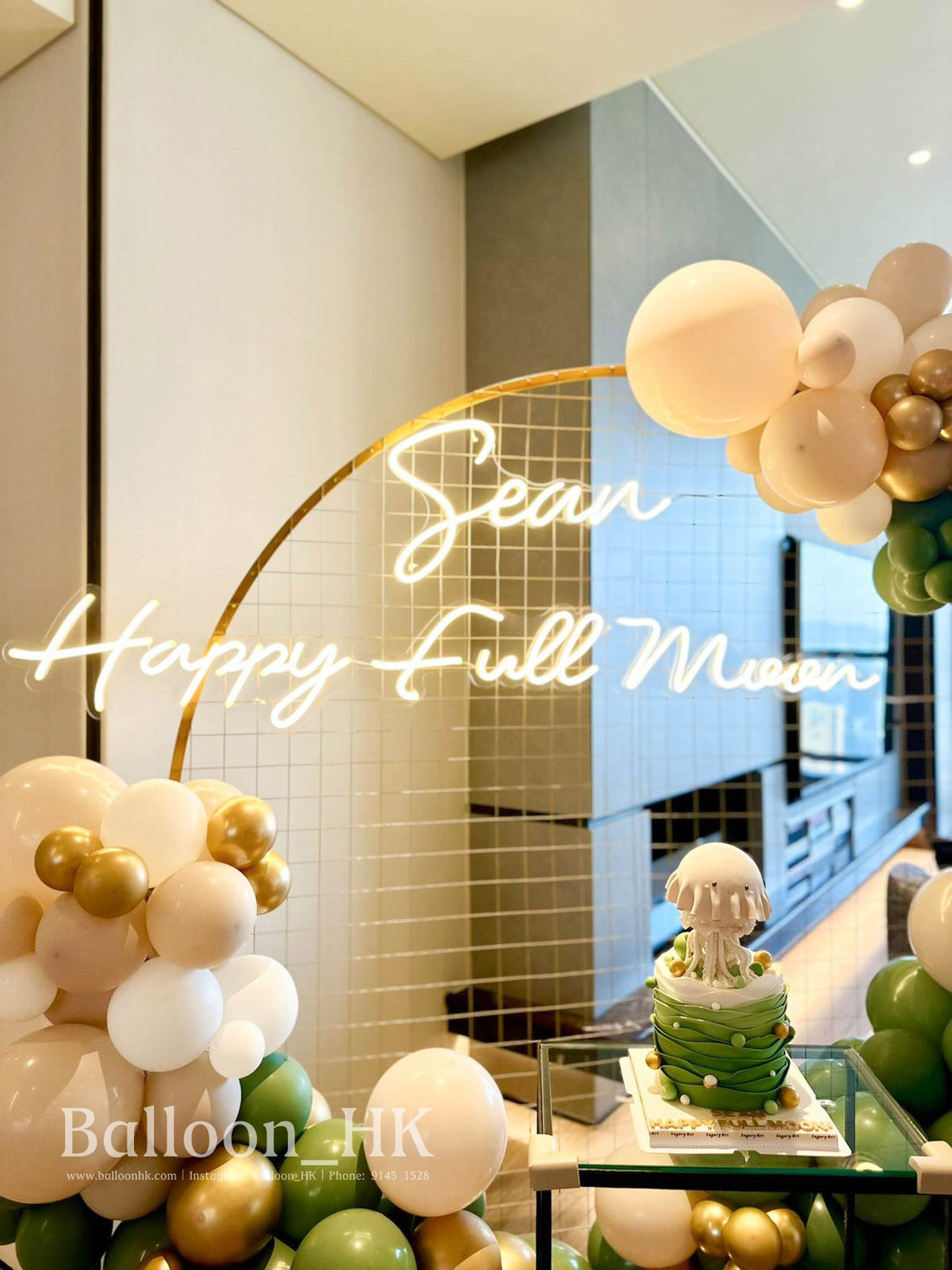 Sean 氣球花環 ｜ BalloonHK 2