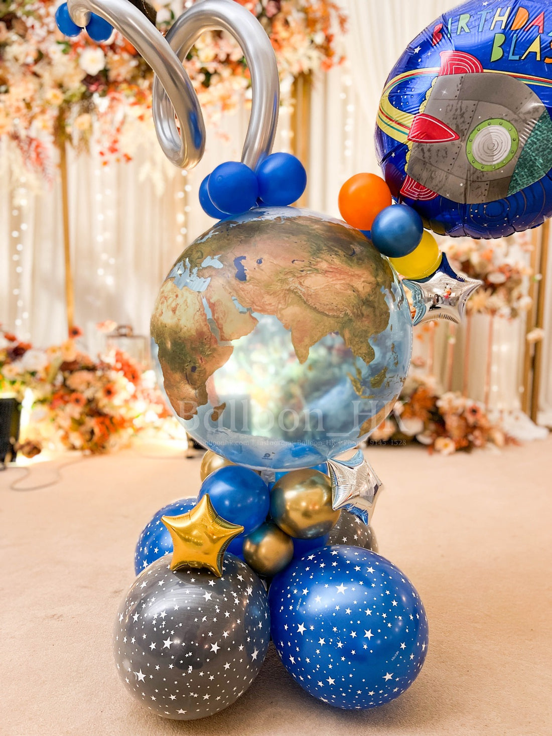 氣球底座｜生日佈置氣球｜兒童派對氣球｜BalloonHK