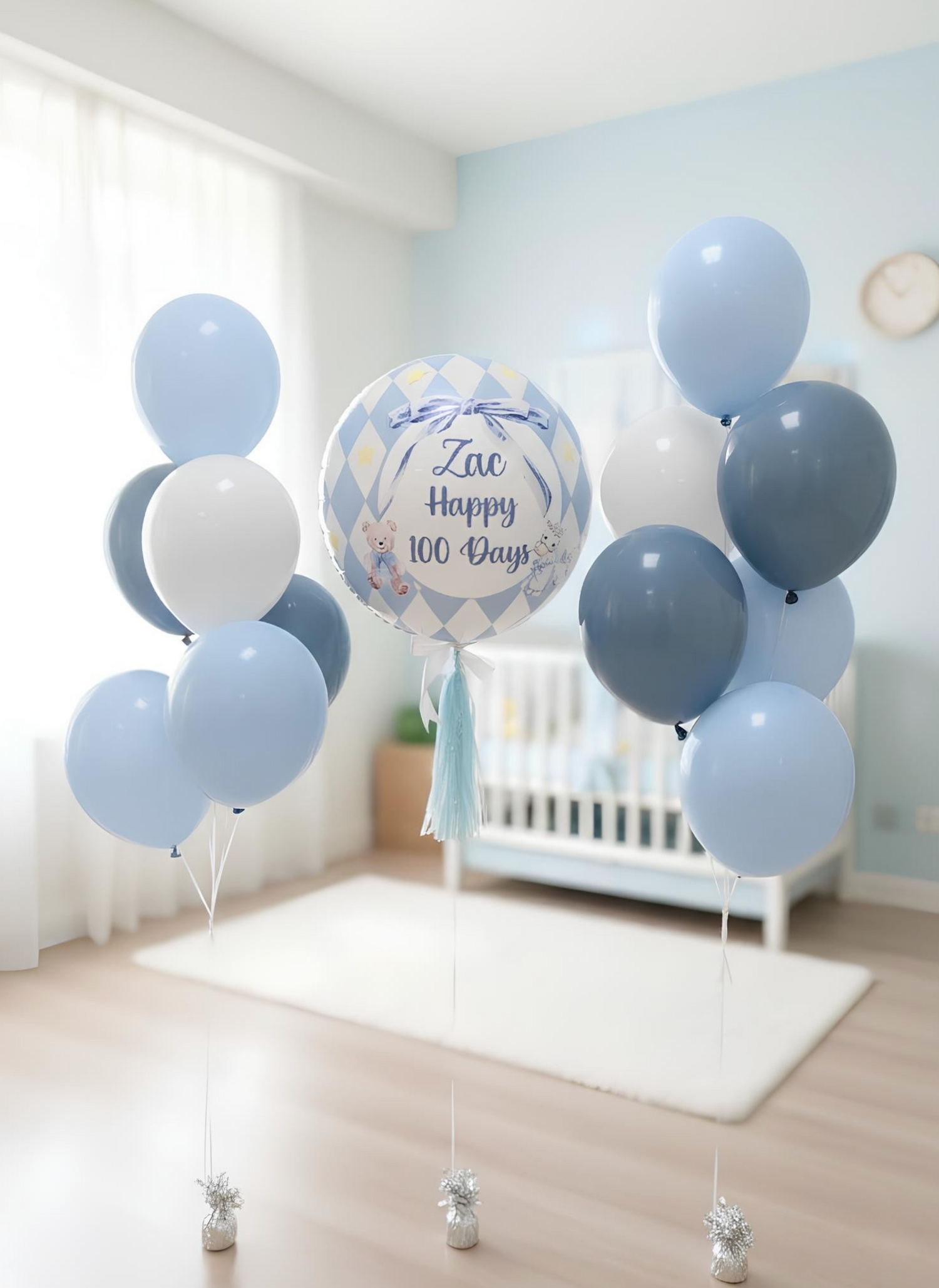 百日宴氣球 ｜100 Days balloon | BalloonHK